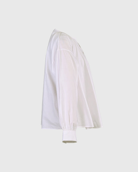 LW Long Sleeve A-line Top LWT-01 Poplin