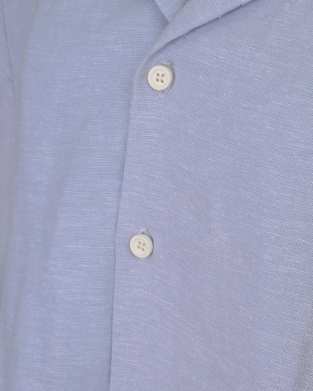 Kemeja Lengan Pendek | LRI2025 S/S Bowling Shirt LWT-06 | Linen | Blue | Lakon Indonesia