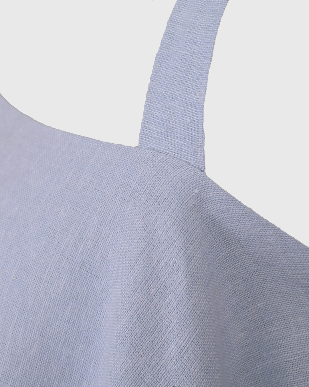 Atasan Tanpa Lengan | LRI2025 Stapless Flowy Top LWT-03 | Linen | Blue | Lakon Indonesia