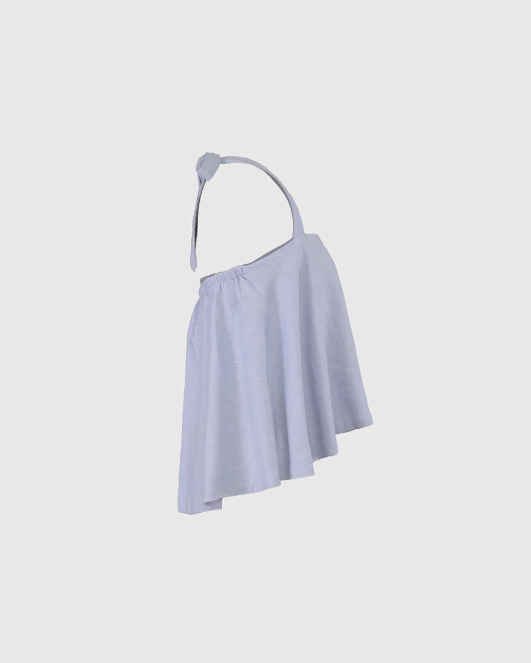 Atasan Tanpa Lengan | LRI2025 Stapless Flowy Top LWT-03 | Linen | Blue | Lakon Indonesia