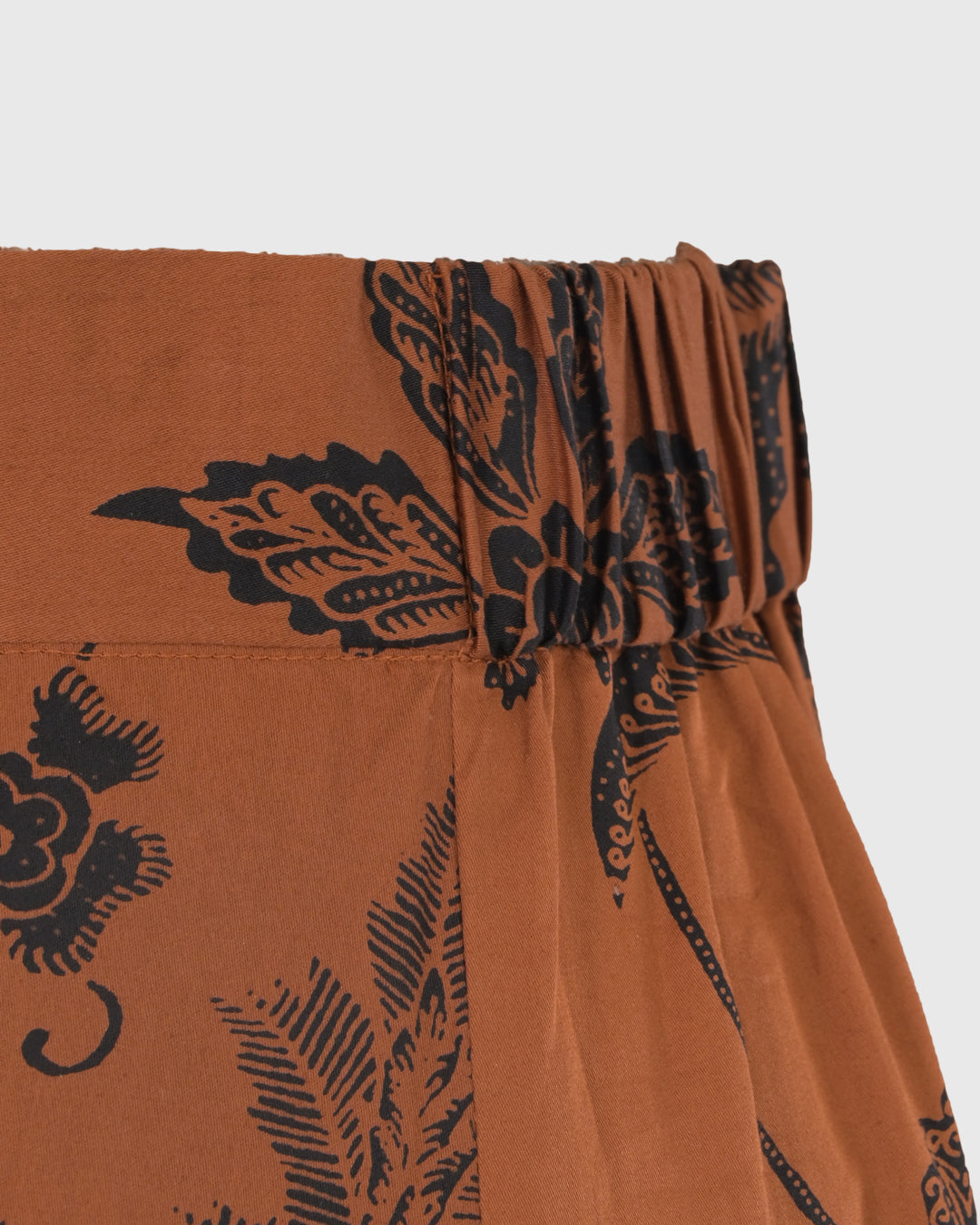 Rok Panjang | LRI2025 Foklore Skirt RIKB-24 | Sogan Bunga | Brown | Lakon Indonesia