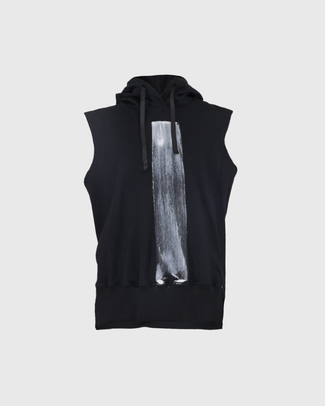 Hoodie Lengan Pendek | DRP Sleeveless Hoody DRPT-02 | Black | Lakon Indonesia