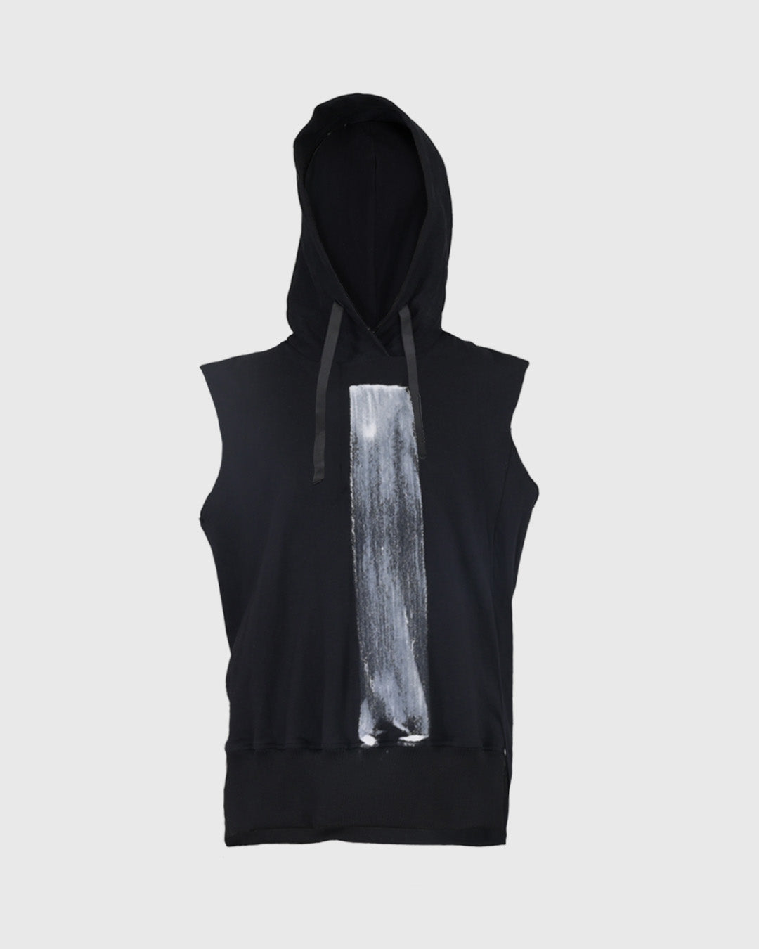 Hoodie Lengan Pendek | DRP Sleeveless Hoody DRPT-02 | Black | Lakon Indonesia
