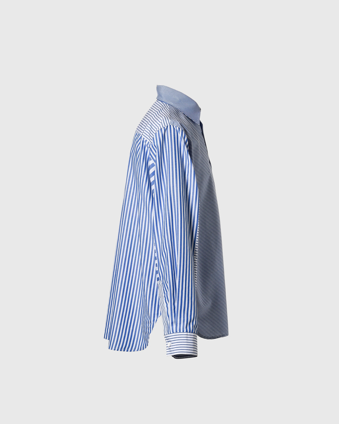 PM L/S Multi Fabric Shirt PMT-08 Garis BLU