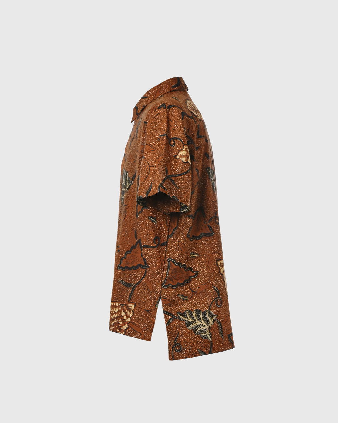 F225 Men Polo AR-MT02 Batik Sogan Daun Brown