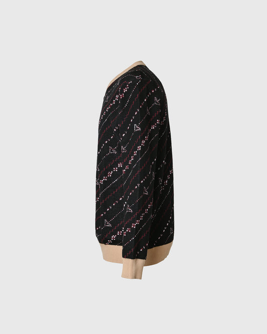 V Neck Sweater Batik URO-07