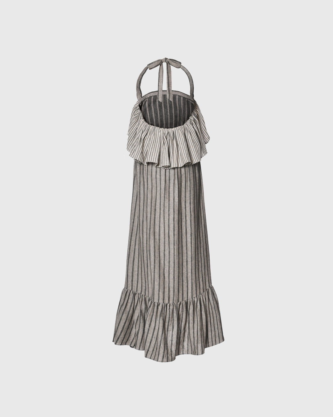 LR Ruffle Stapless Dress LWD-02