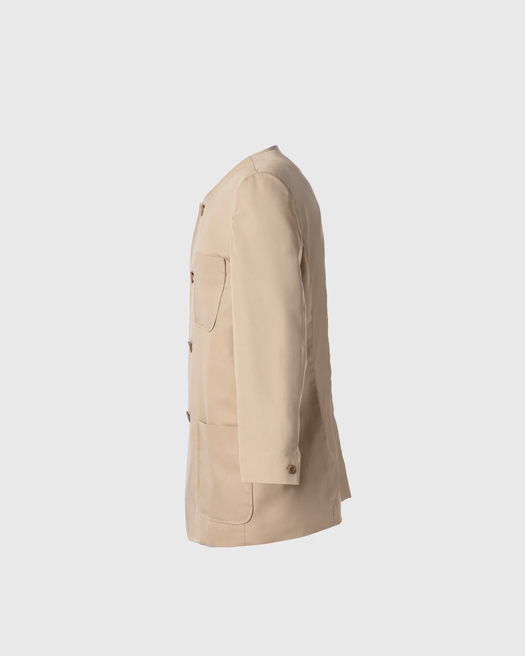 F225 Round Neck Blazer PMO-02 Drill
