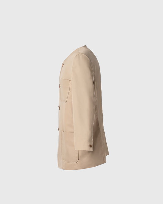 F225 Round Neck Blazer PMO-02 Drill