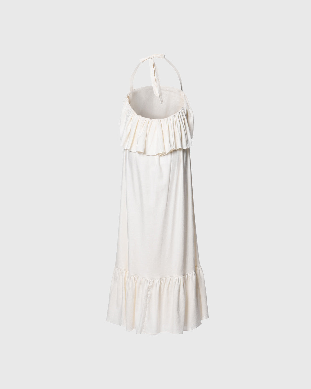 LR Ruffle Stapless Dress LWD-02