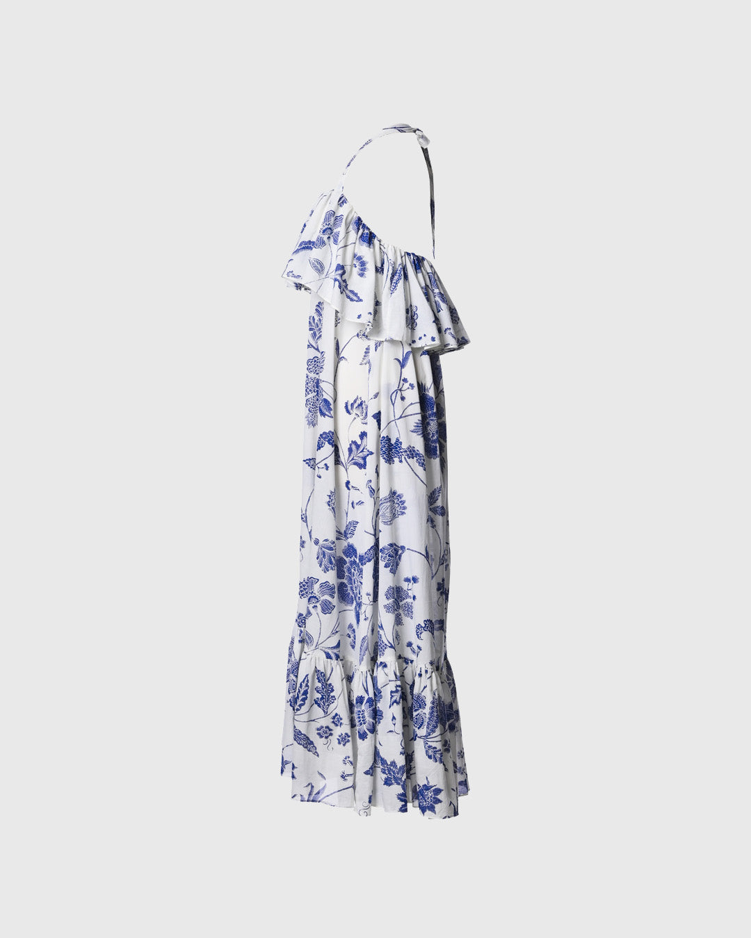 LR Ruffle Stapless Dress LWD-02