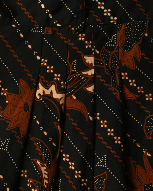 F225 Pallazo PMB-04 Batik Sogan Black