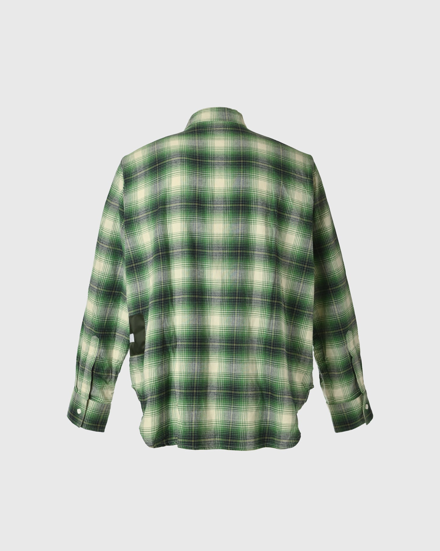 Kemeja Lengan Panjang | UR Mao Collar L/S Shirt URT-02 | Green | Lakon Indonesia