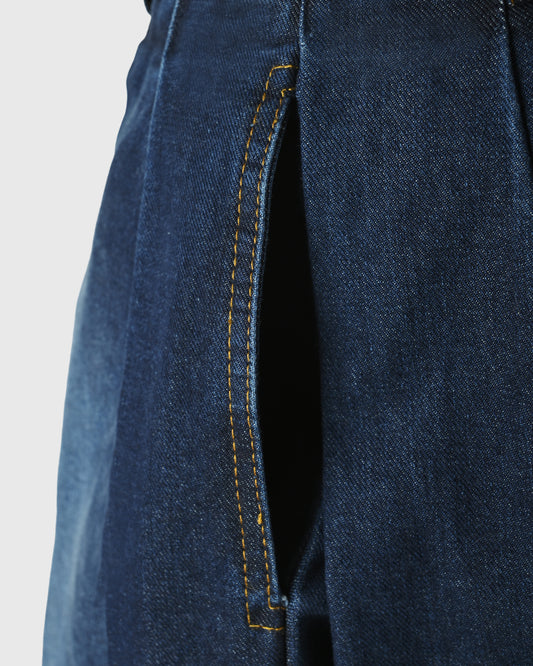 Pleated Midi Skirt URB-03