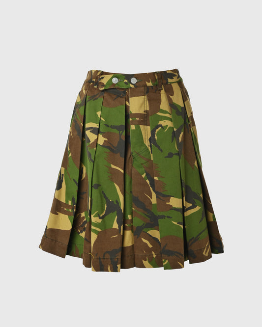 Pleated Midi Skirt URB-03