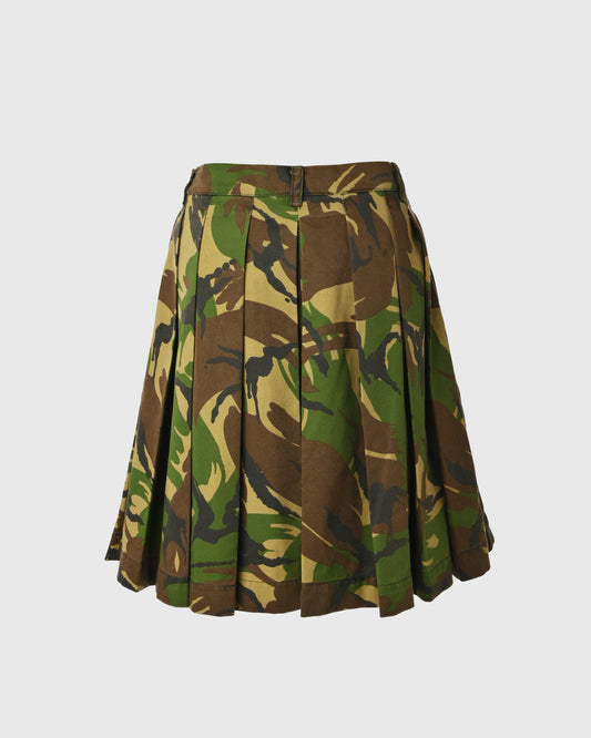 Pleated Midi Skirt URB-03