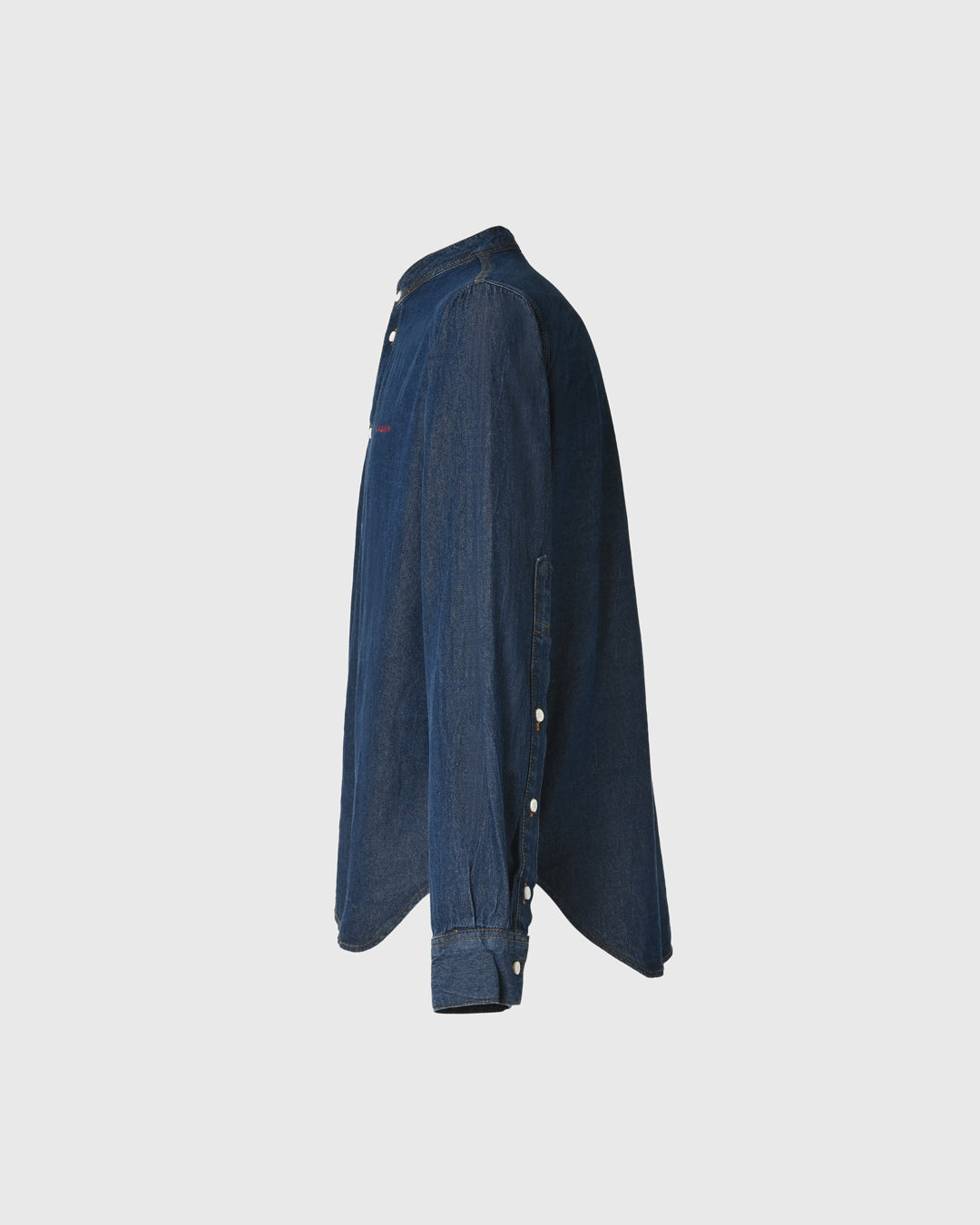 Basic Denim Mao Collar Shirt URT-05