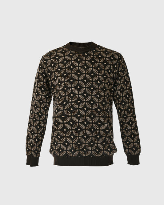 V Neck Sweater Batik URO-07