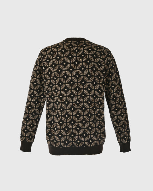 V Neck Sweater Batik URO-07