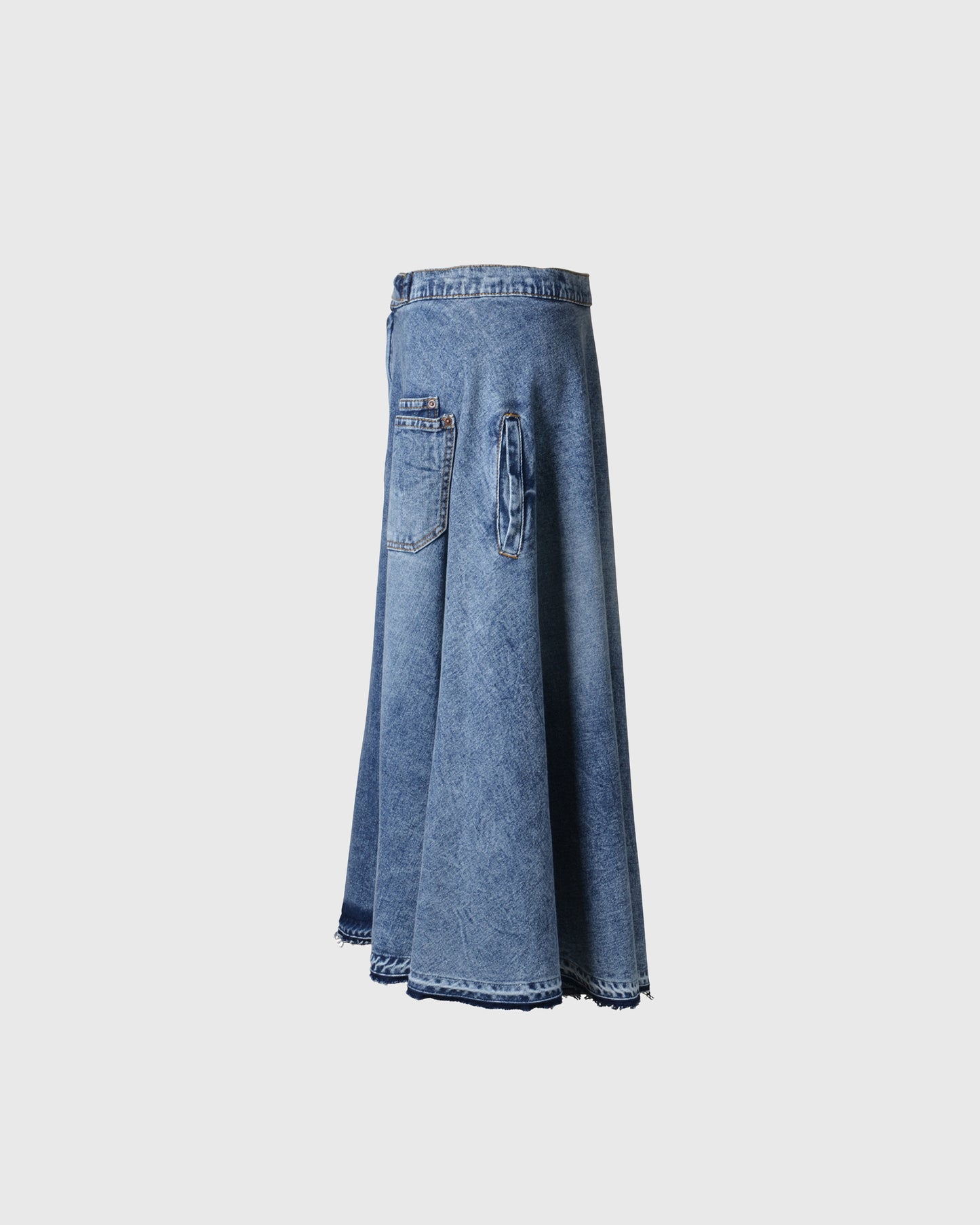 DN A-line Skirt Denim GDO-Women-02