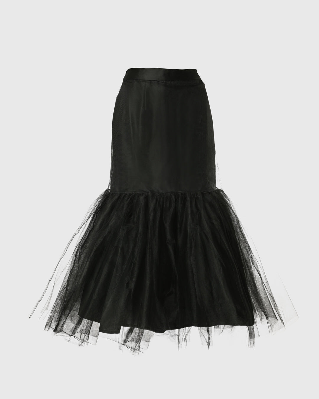 F325 Tulle Long Skirt