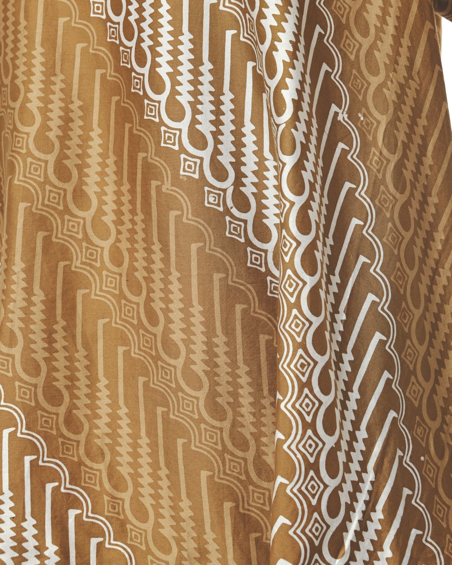 Kurung S/S Blouse Batik Cap Parang Seno Kecil - F226