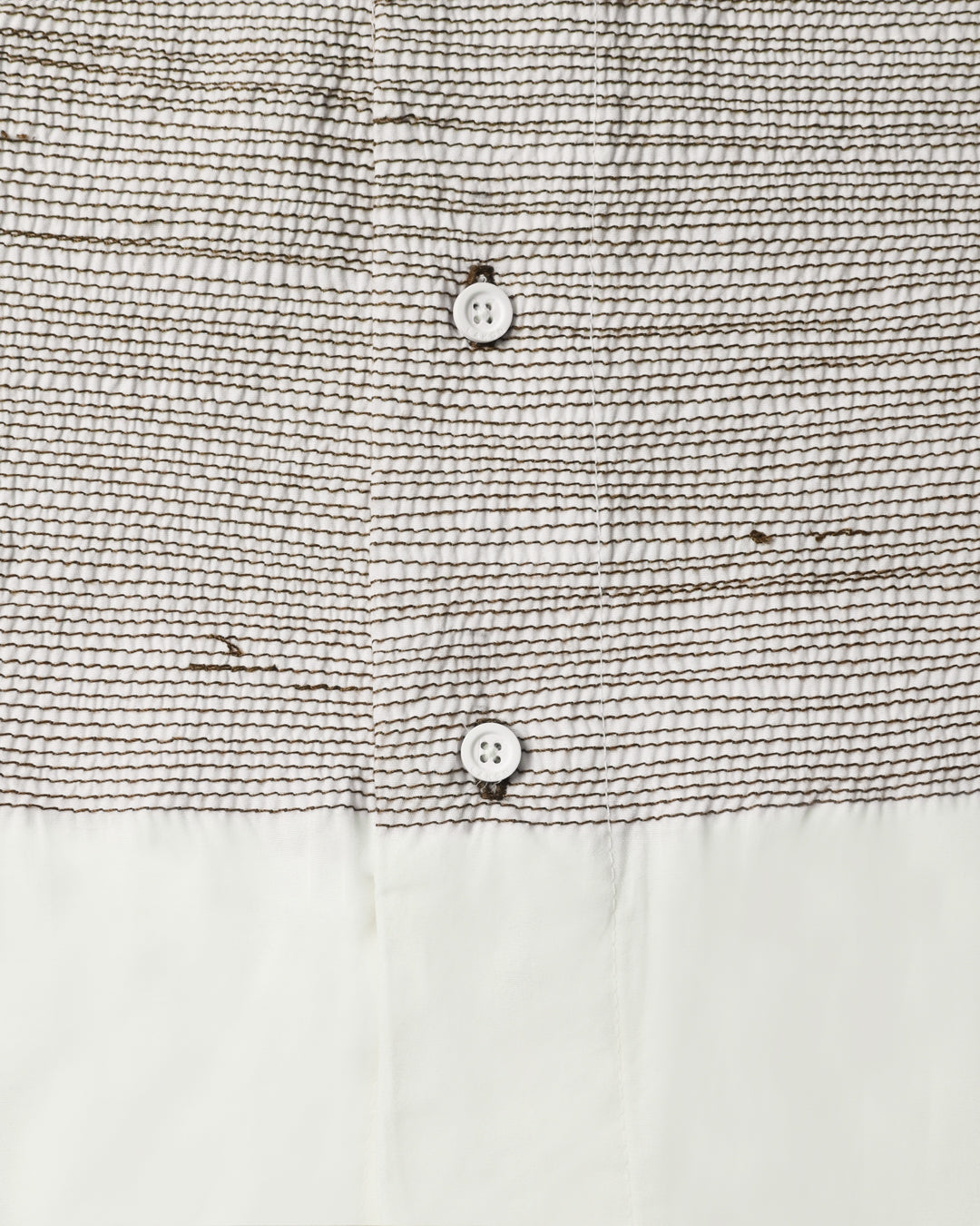 Abstract Tread Mao Collar Shirt URT-11