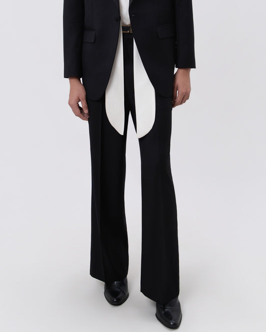 Black Tuxedo Trousers - Hartono Gan