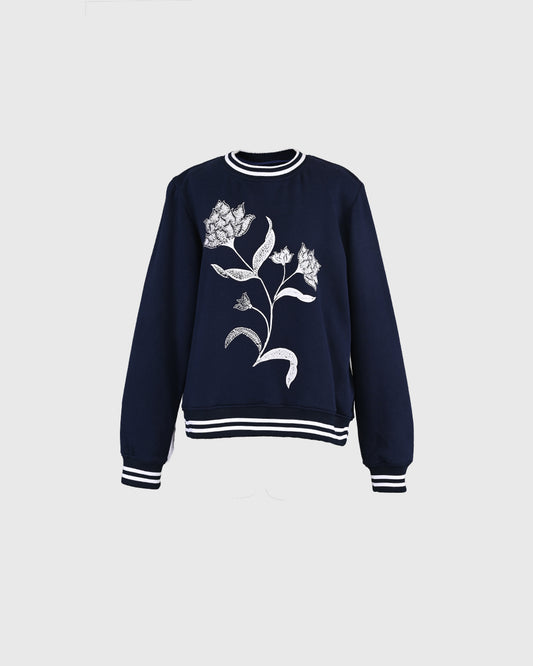 LW Ovrszd FlwrPrnt Sweater LWBT-03 Terry