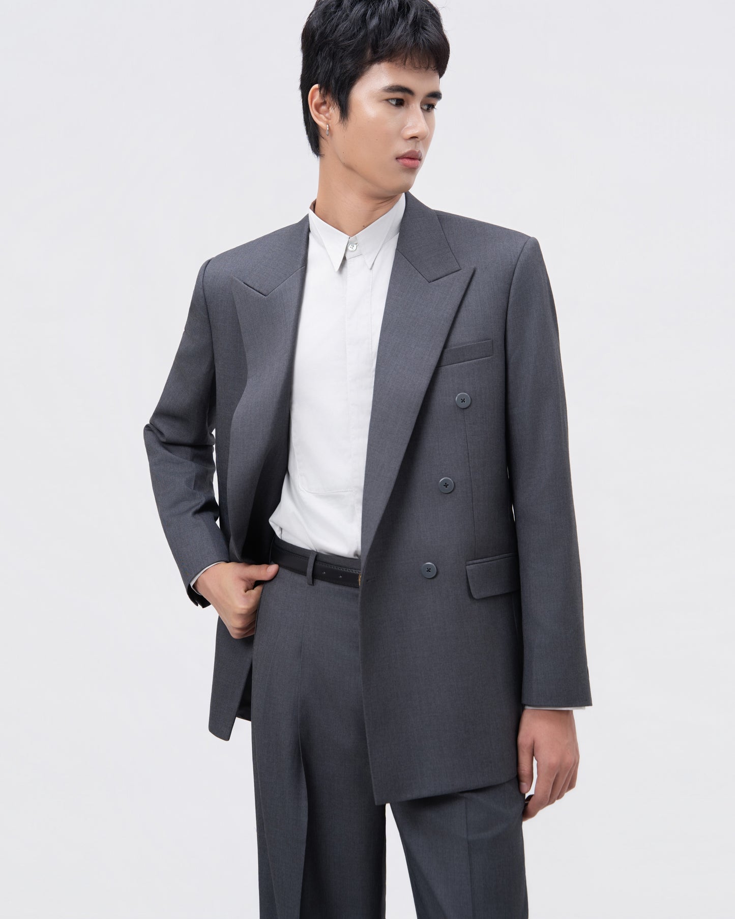 DB Gray Tailored Jacket - Hartono Gan