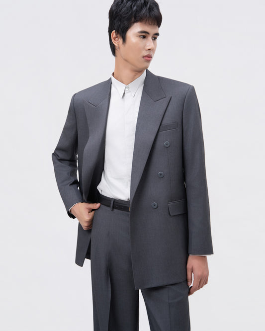 DB Gray Tailored Jacket - Hartono Gan