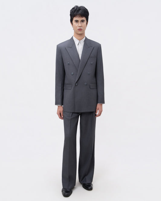 DB Gray Tailored Jacket - Hartono Gan