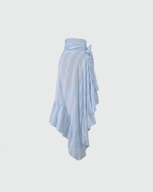 Rok Panjang | LRI2025 Wrapped Foklore Skirt LR-04 | Striped | Lakon Indonesia
