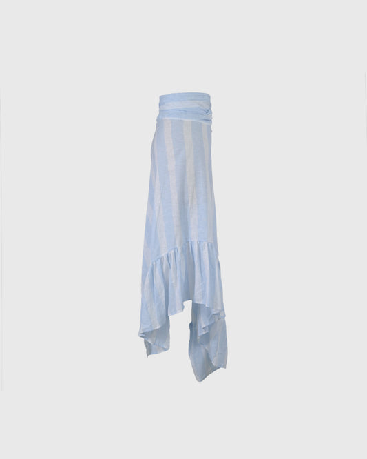 Rok Panjang | LRI2025 Wrapped Foklore Skirt LR-04 | Striped | Lakon Indonesia
