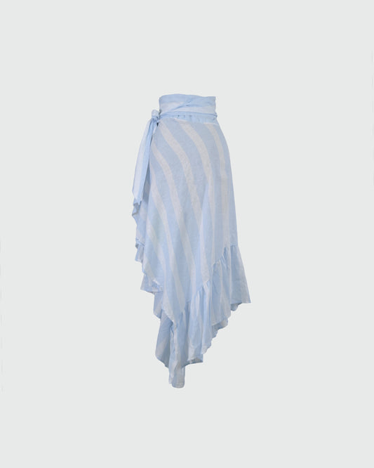 Rok Panjang | LRI2025 Wrapped Foklore Skirt LR-04 | Striped | Lakon Indonesia
