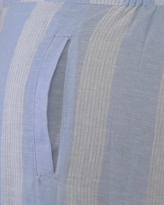 Celana Panjang | LRI2025 Seamless Palazzo GTB-03 | Striped | Lakon Indonesia
