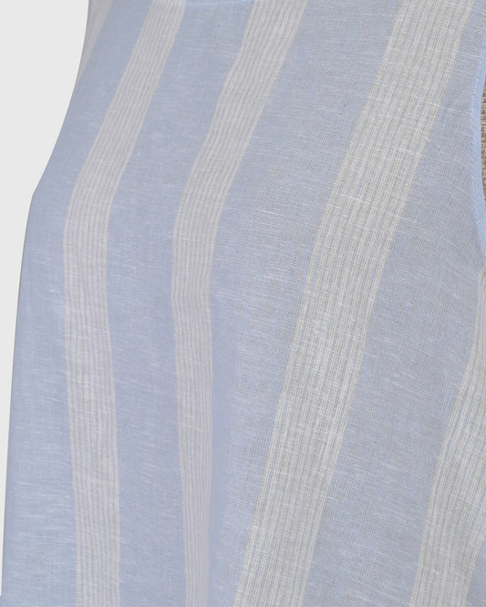 Tank Top | LR Ovelapped LR-08 | Striped Blue | Lakon Indonesia