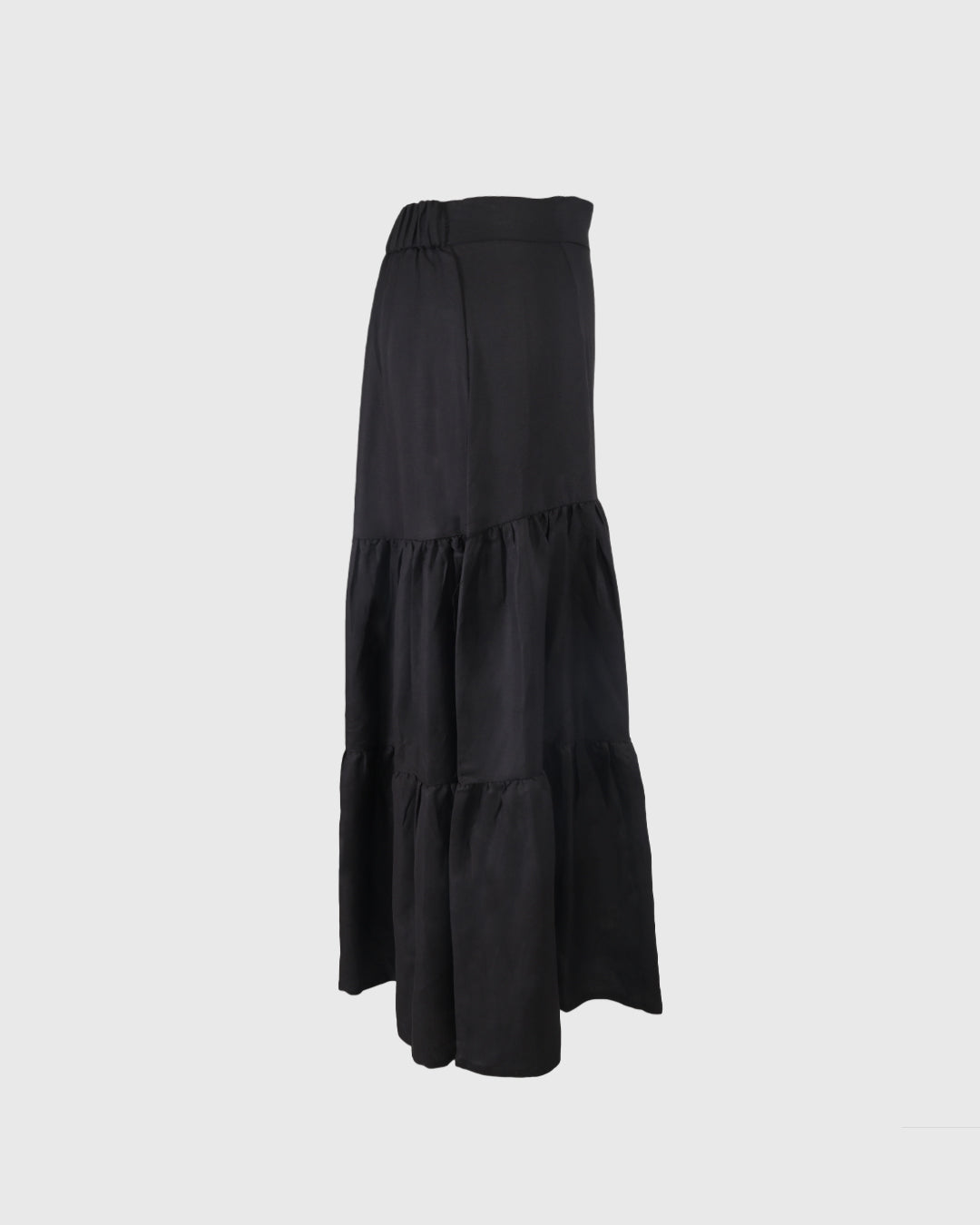 Rok Panjang | LRI2025 Foklore Skirt RIKB-24 | Linen | Black | Lakon Indonesia