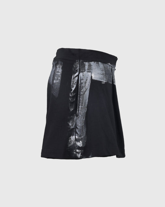 Rok Pendek | DRP Skort GTB-04 | Baby Terry | Black | Lakon Indonesia