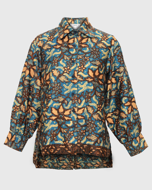Lakon BTK Batik Shirt 3/4 Batik Bunga