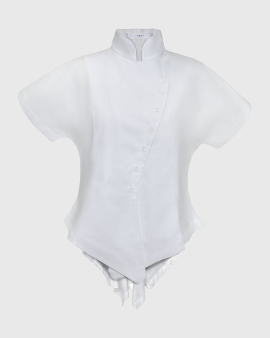 Lakon Beskap Wanita Harsa Peplum Shirt HRT-01 Poplin