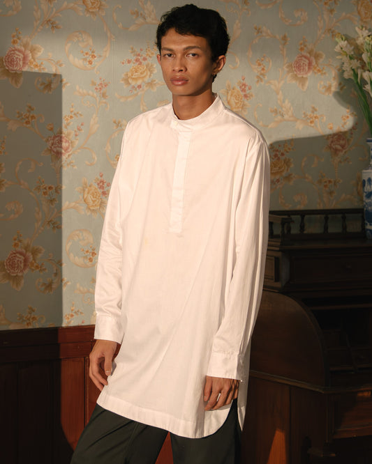 Mao Collar L/S Shirt - F226