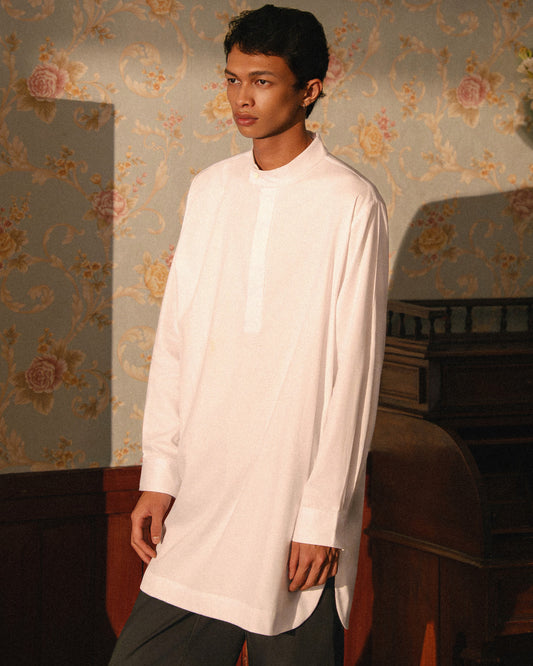 Mao Collar L/S Shirt - F226