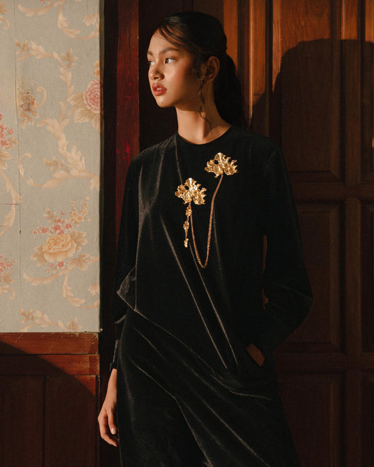 Kurung L/S Blouse - F226