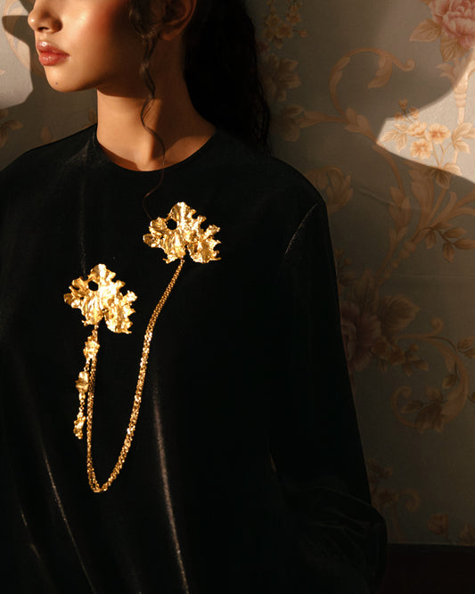 Kurung L/S Blouse - F226