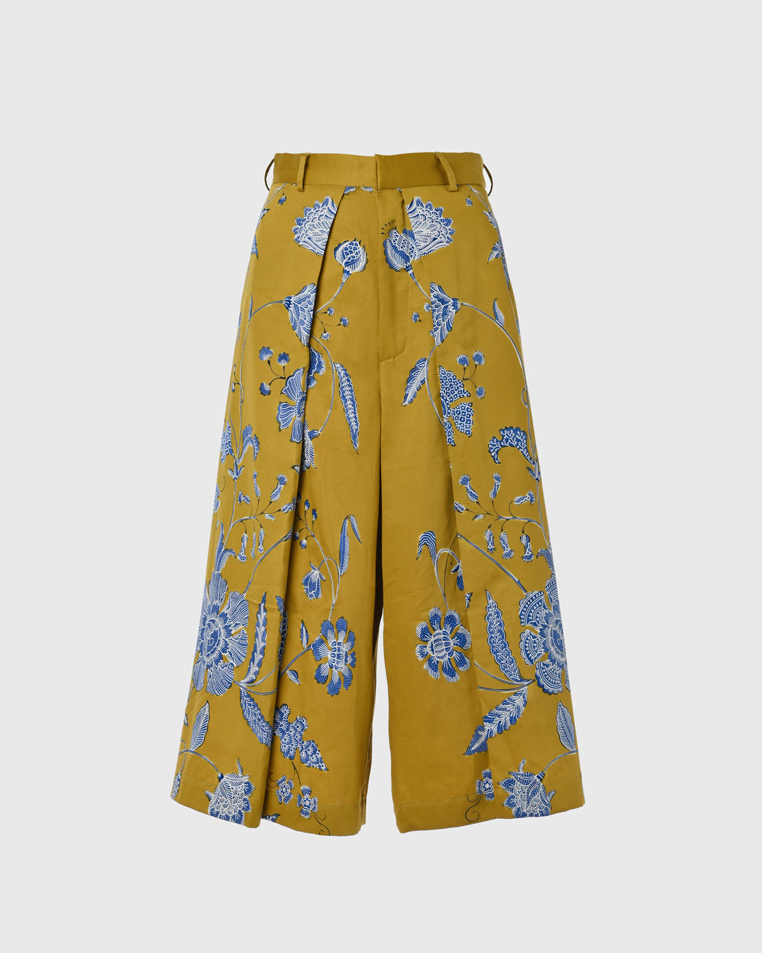 F325 Pallazo - Batik Bunga Biru