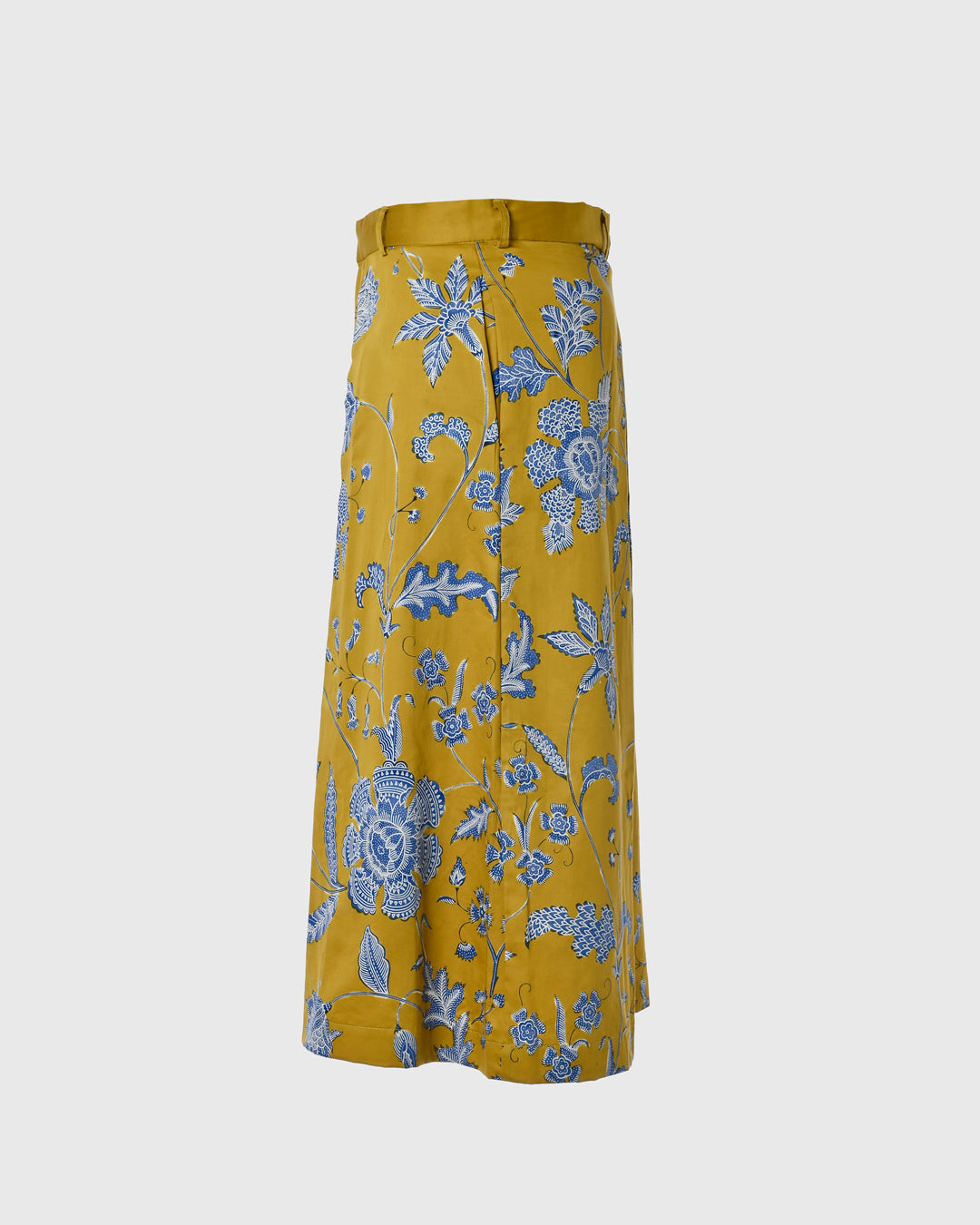 F325 Pallazo - Batik Bunga Biru