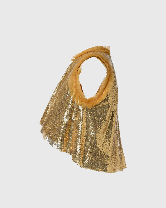 F325 A-line Crop Top Sequin F325T