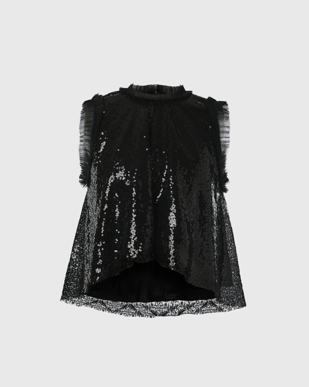 F325 A-line Crop Top Sequin F325T