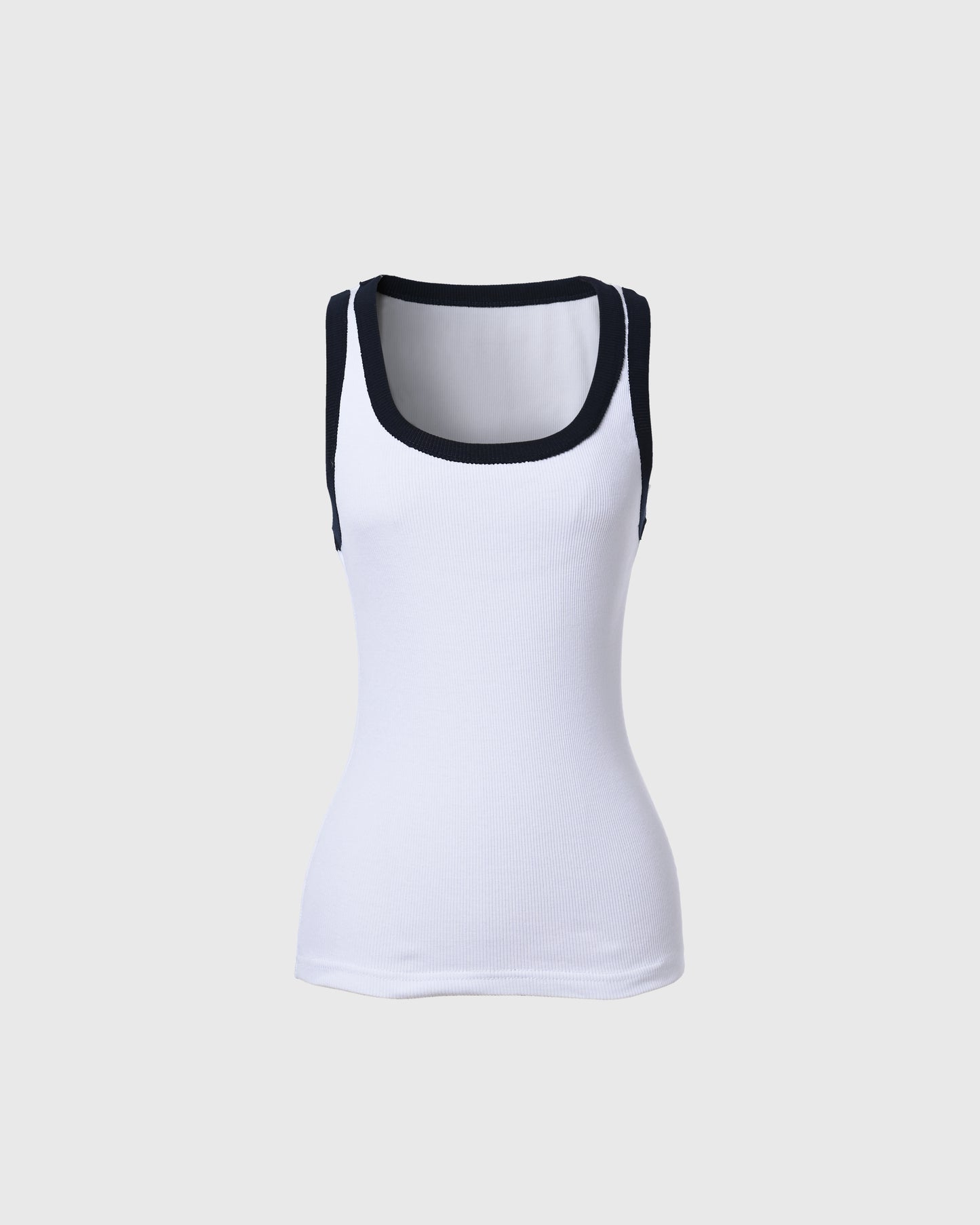 PM Contrast Round Neck Singlet PMT-21